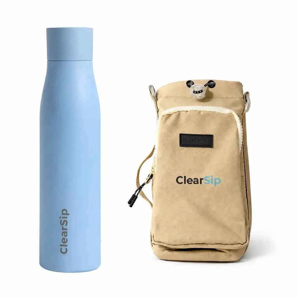ClearSip | Slimme Waterfles met Schoudertasje