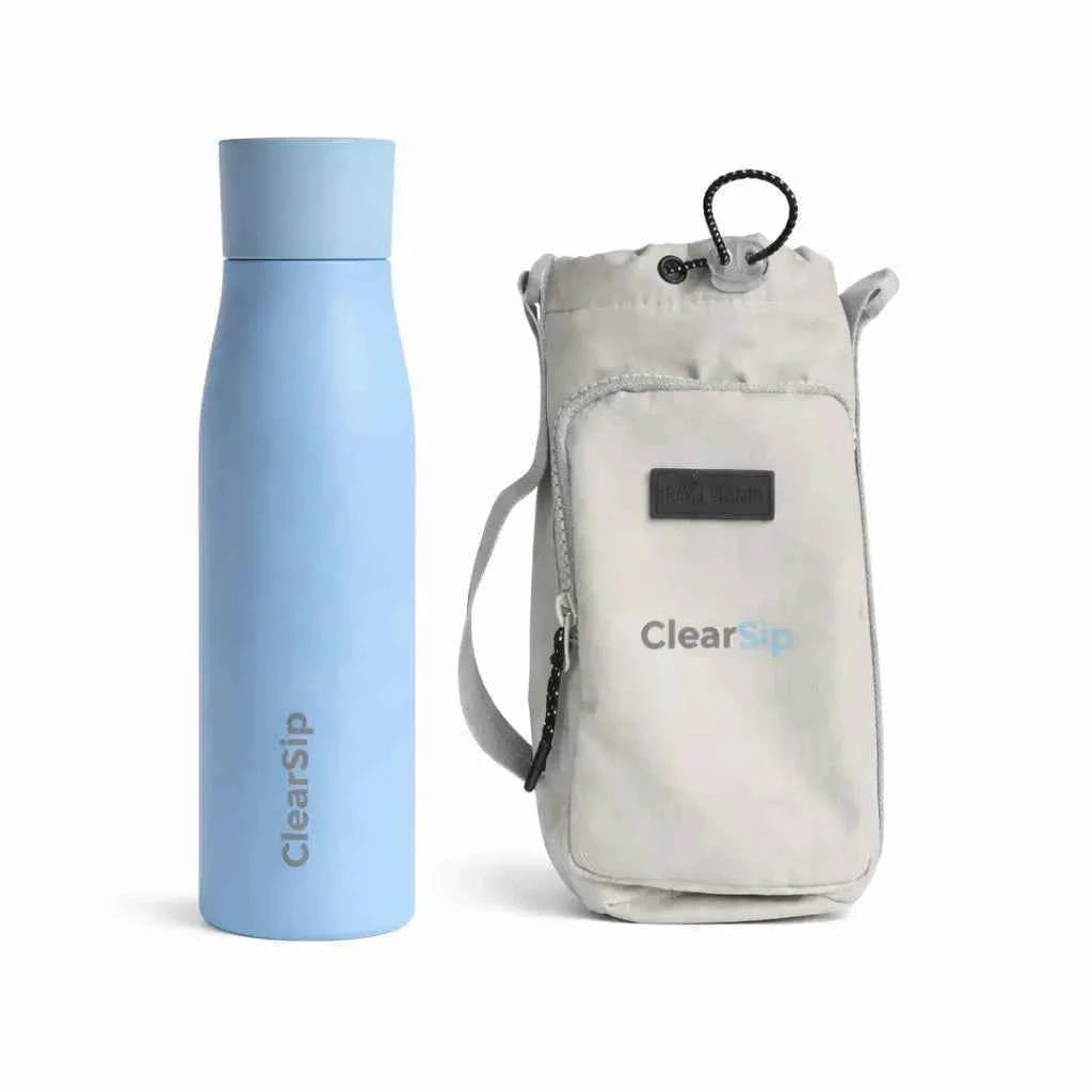 ClearSip | Slimme Waterfles met Schoudertasje