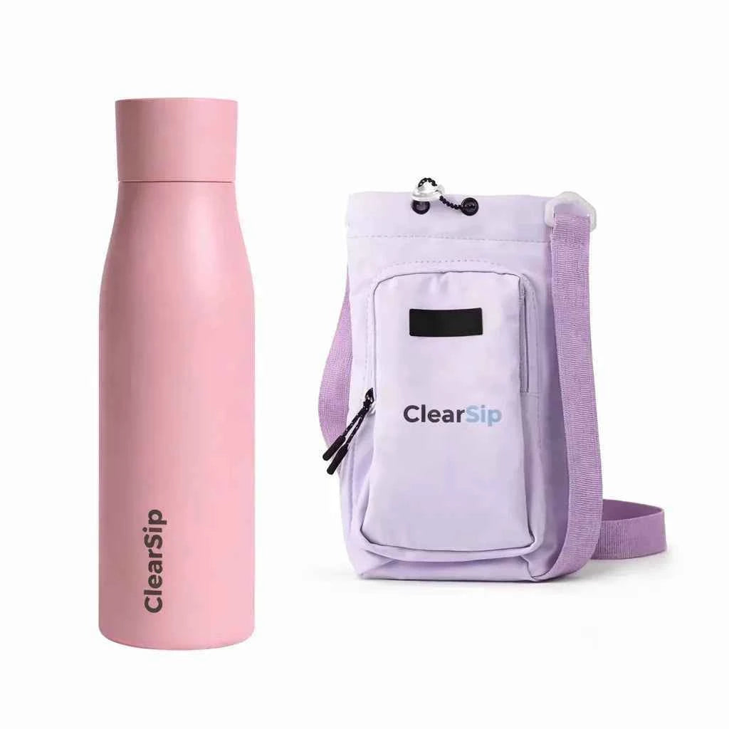 ClearSip | Slimme Waterfles met Schoudertasje