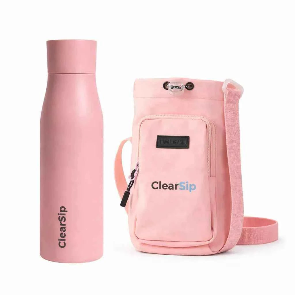 ClearSip | Slimme Waterfles met Schoudertasje