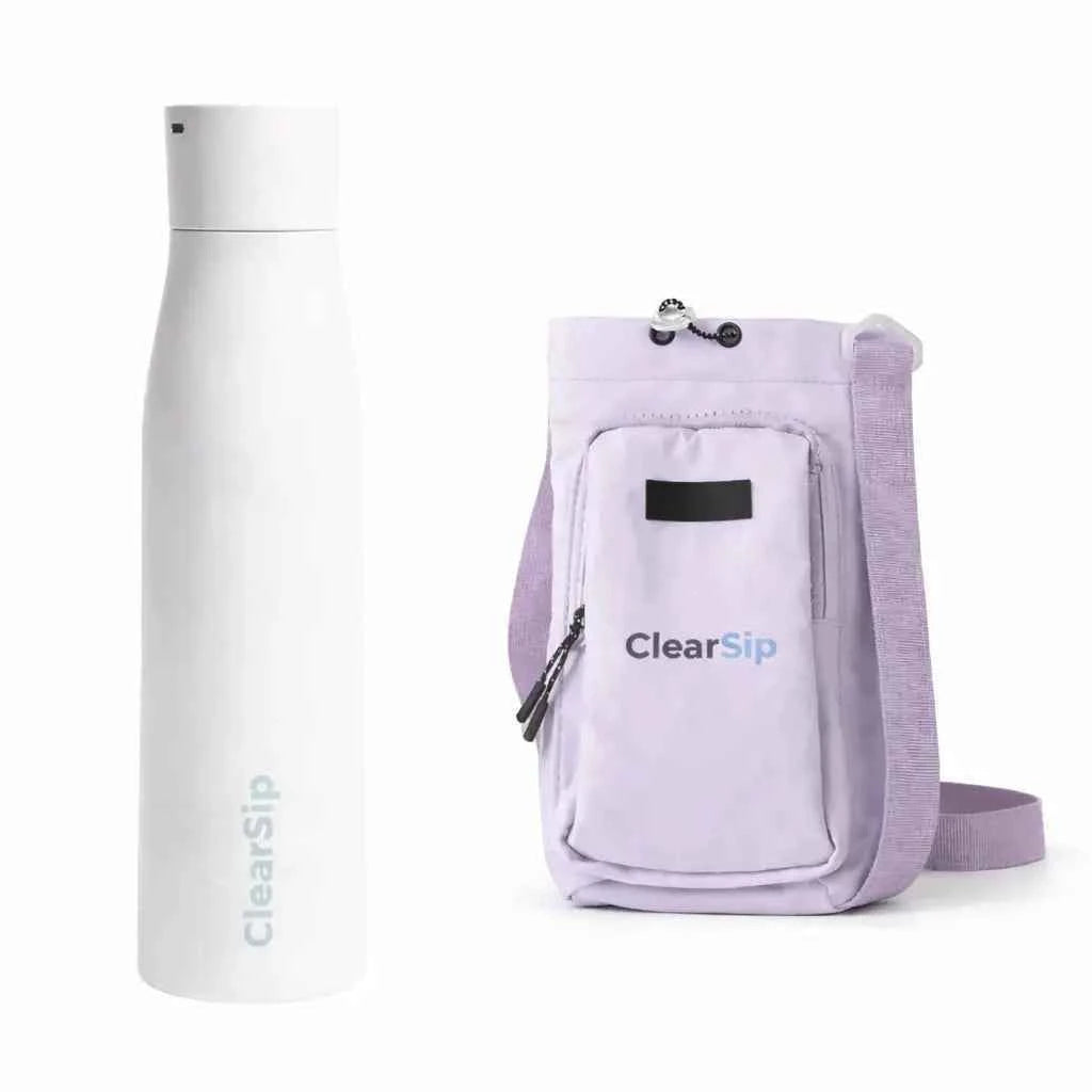 ClearSip | Slimme Waterfles met Schoudertasje