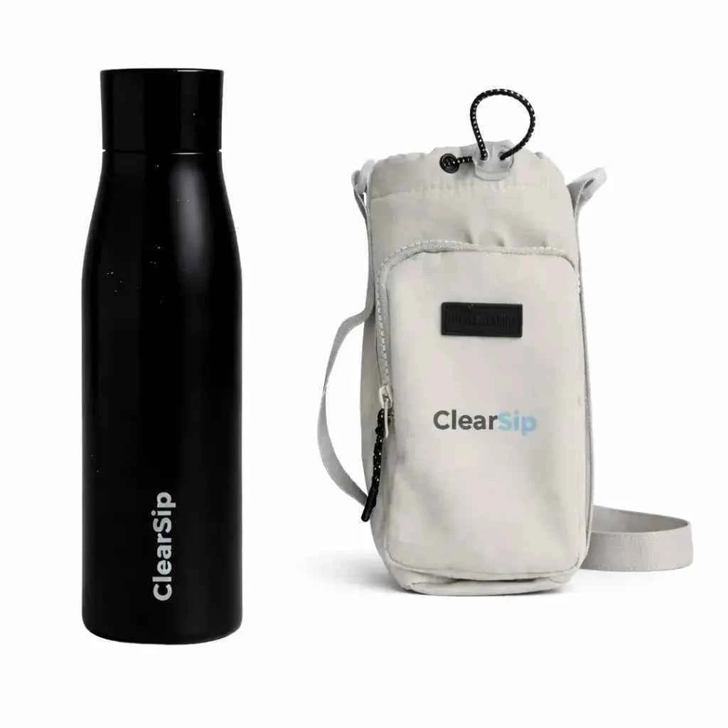 ClearSip | Slimme Waterfles met Schoudertasje