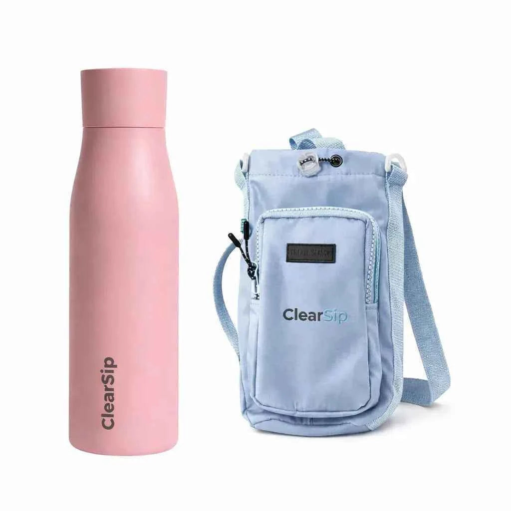 ClearSip | Slimme Waterfles met Schoudertasje