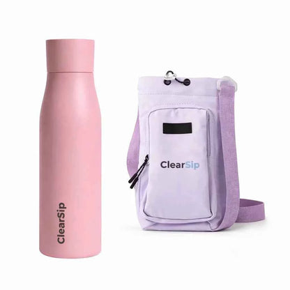 ClearSip | Slimme Waterfles met Schoudertasje