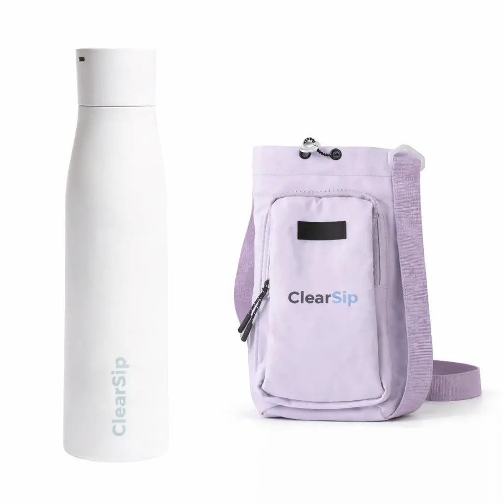 ClearSip | Slimme Waterfles met Schoudertasje
