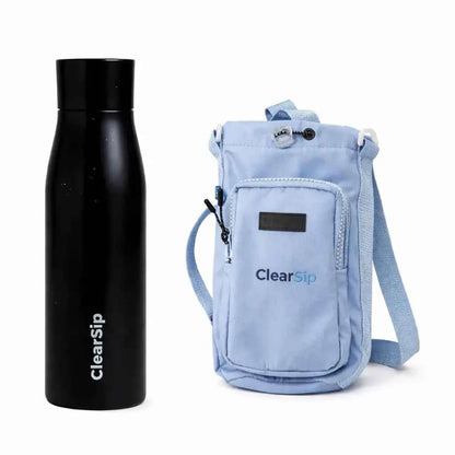 ClearSip | Slimme Waterfles met Schoudertasje