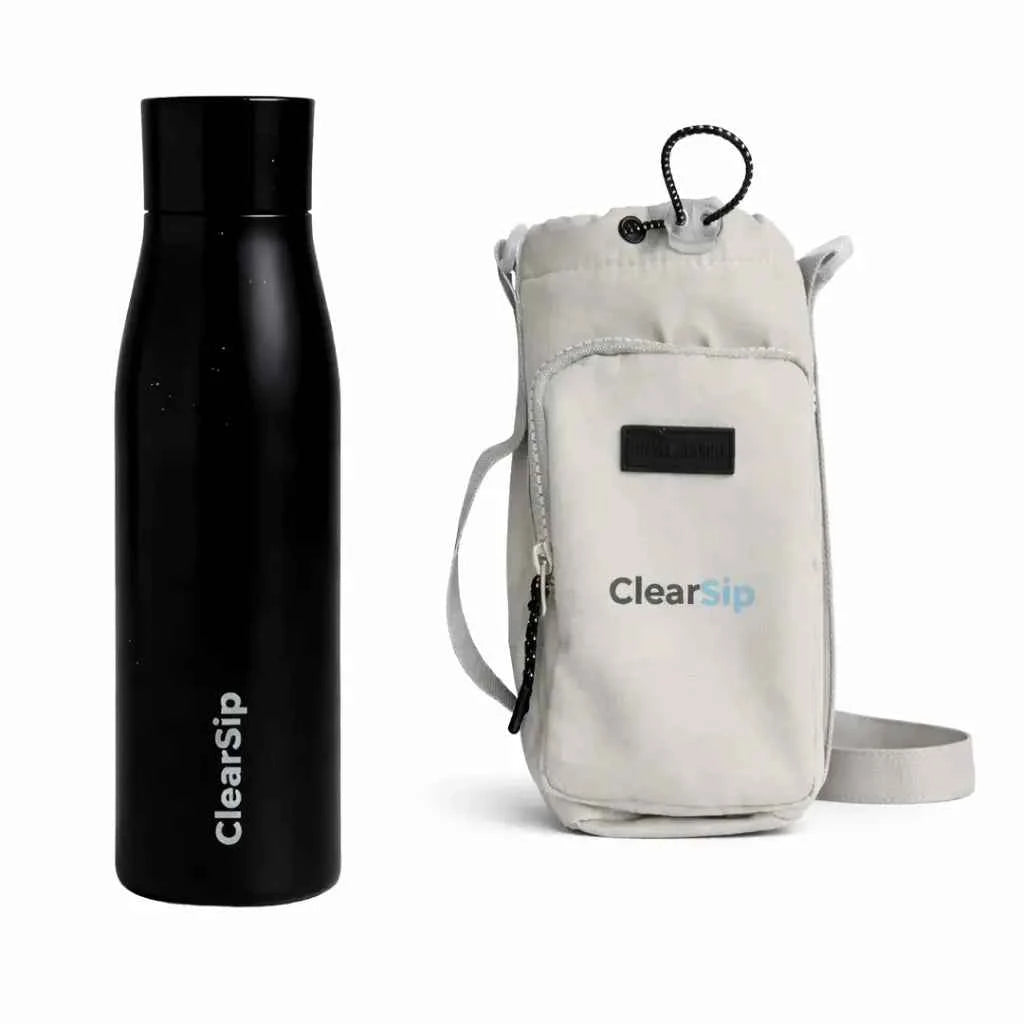 ClearSip | Slimme Waterfles met Schoudertasje