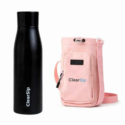 ClearSip | Slimme Waterfles met Schoudertasje