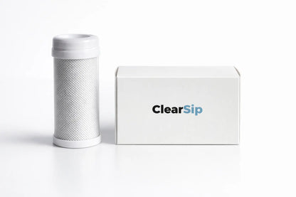 ClearSip 8-laags vervangfilter met witte verpakking – navulling voor kraanfilter voor schoon en gefilterd drinkwater